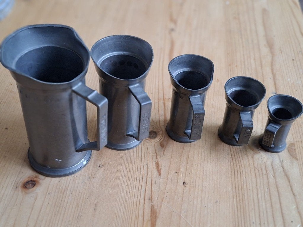 tinnen kannetjes, Antiek en Kunst, Antiek | Tin, Ophalen