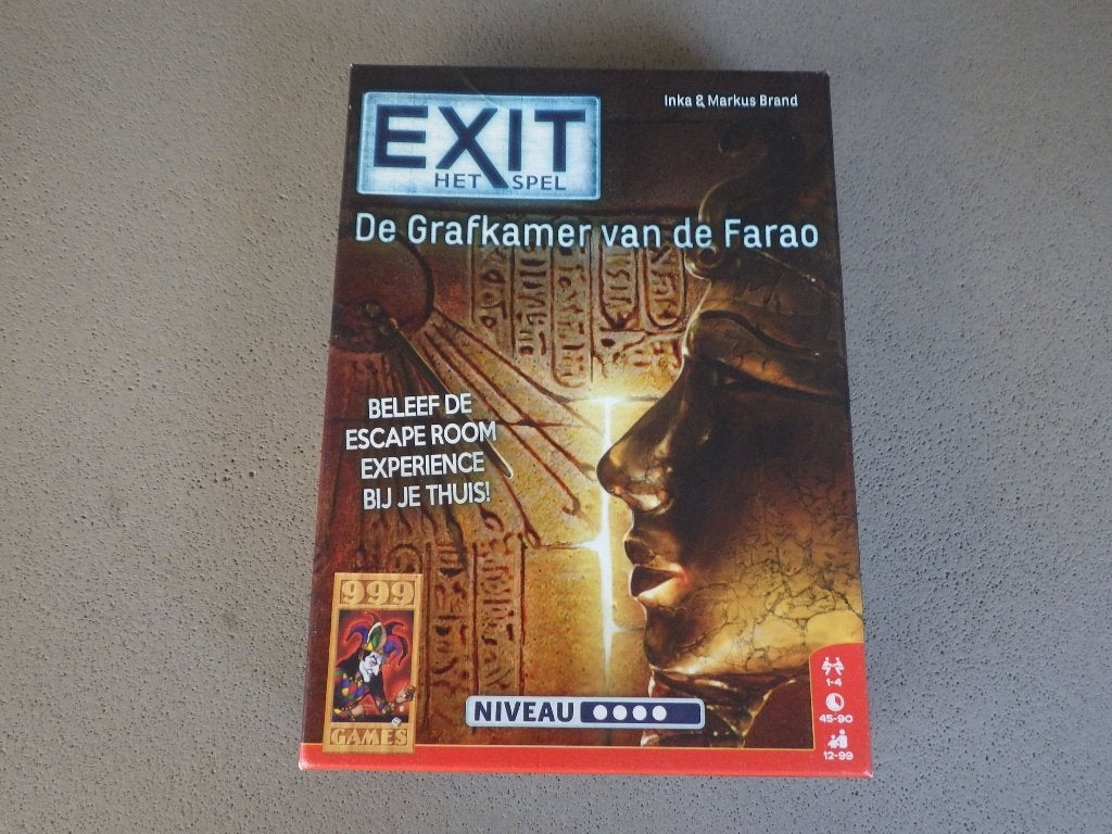 Exit het spel de grafkamer van de farao NIEUW 999 GAMES, Ophalen of Verzenden, Nieuw