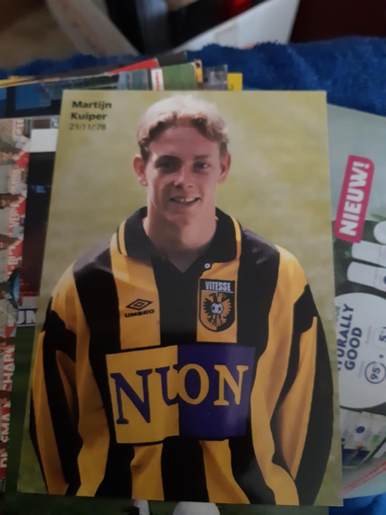 Spelerskaart Martijn Kuiper, Ophalen of Verzenden, Nieuw, Vitesse, Spelerskaart