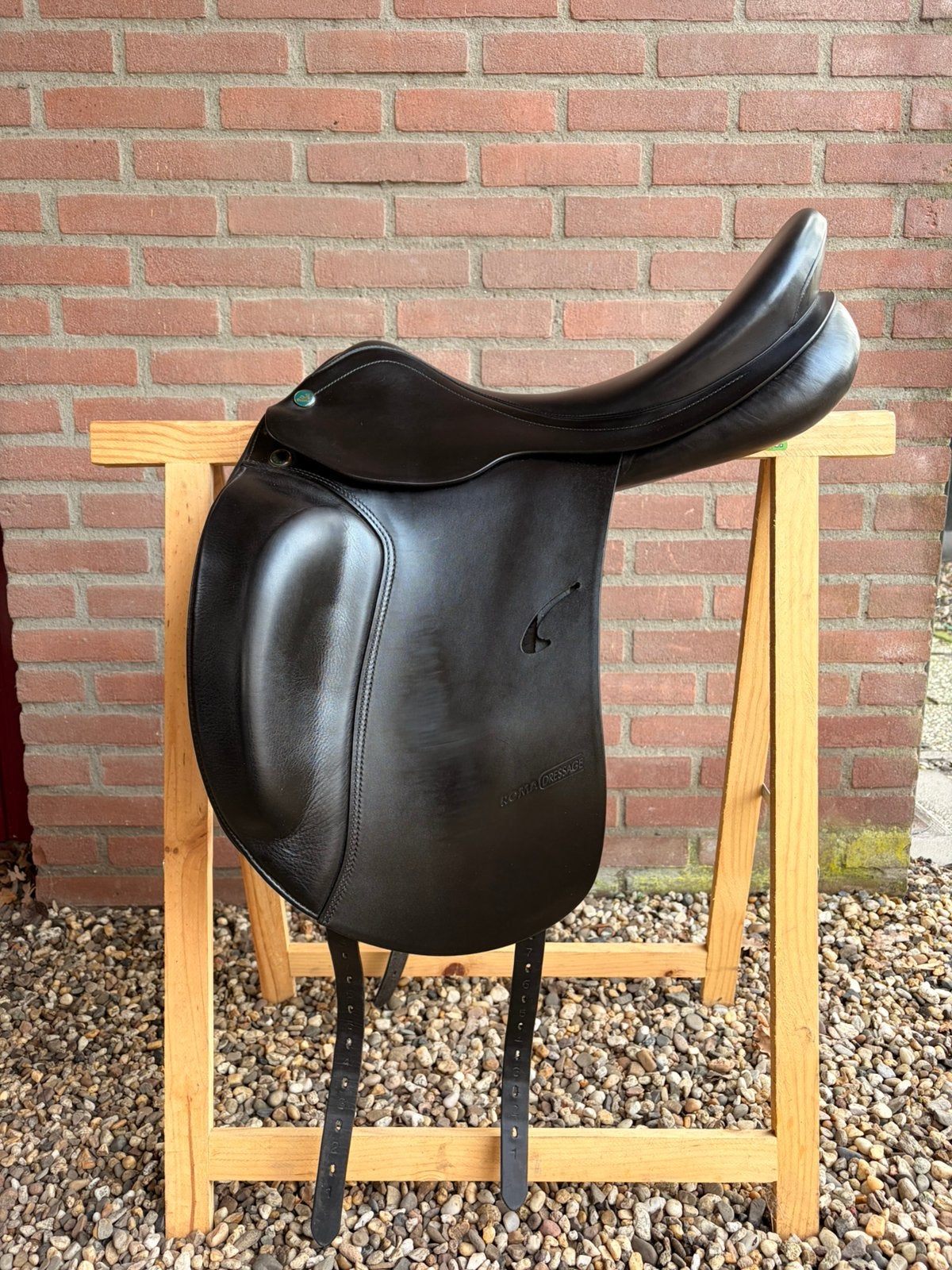 Prestige Roma dressuur 18" 32, Dieren en Toebehoren, Dressuur, Diepe zit, Zo goed als nieuw, Middel