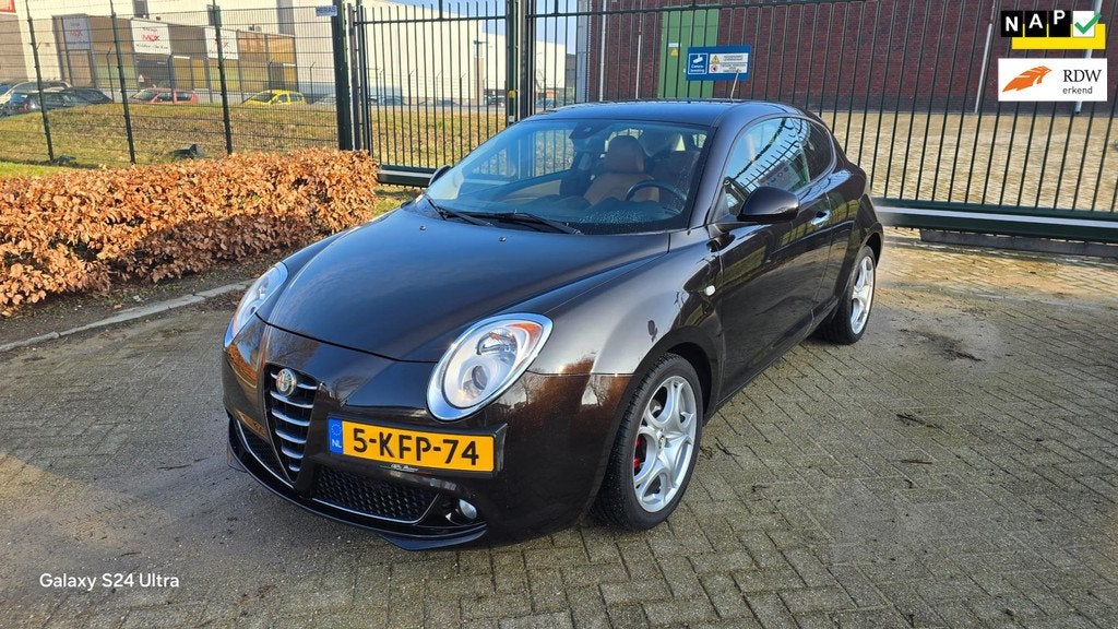 Alfa Romeo MiTo 1.3 JTDm ECO Distinctive LEDER UNIEKE STAND, Auto's, Alfa Romeo, Bedrijf, Te koop, MiTo, ABS, Airbags, Airconditioning