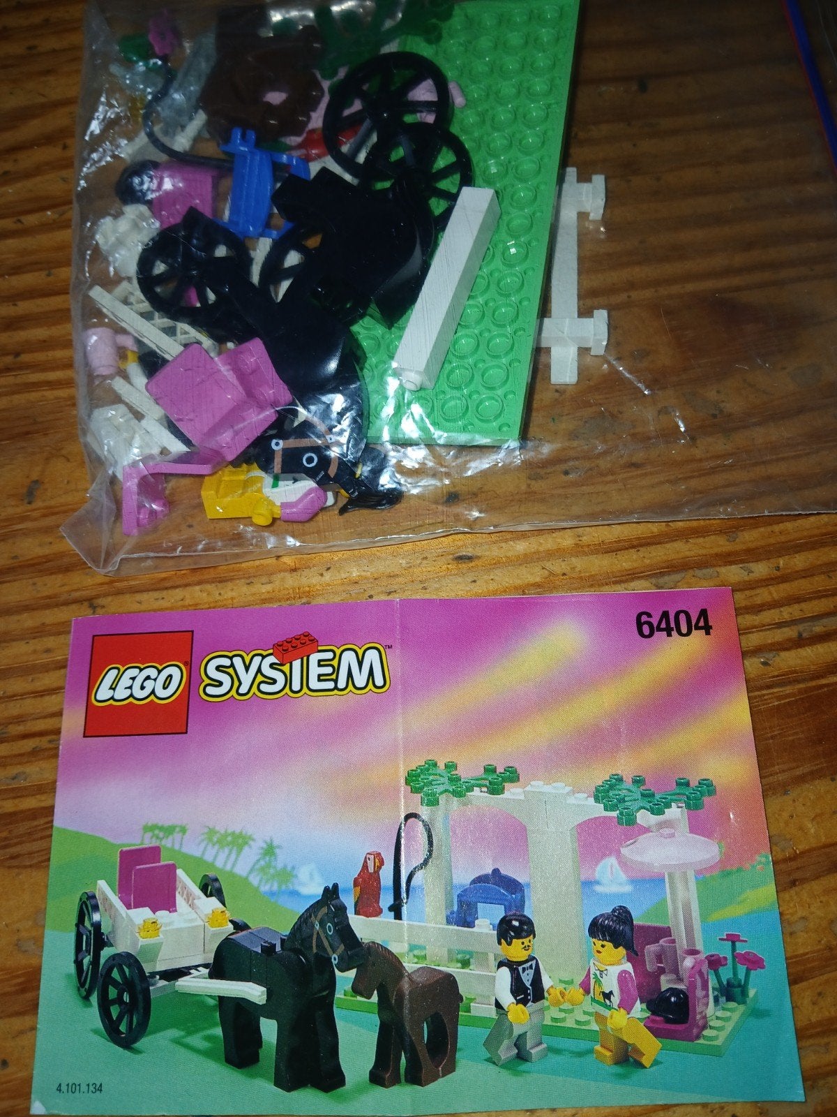 lego 6404 carridge ride, Compleet, Lego, Ophalen of Verzenden, Complete set