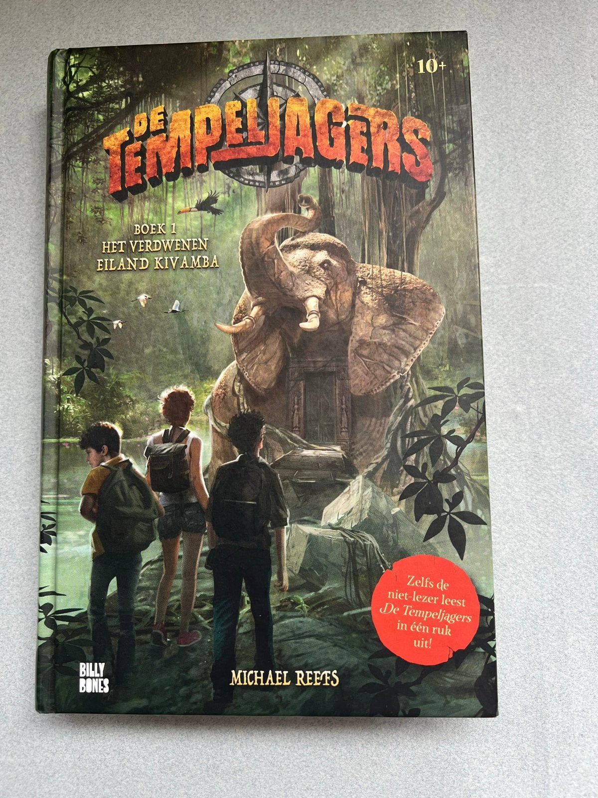 De Tempeljagers Boek 1: Het Verdwenen Eiland Kivamba, Boeken, Ophalen of Verzenden, Nieuw, Fictie