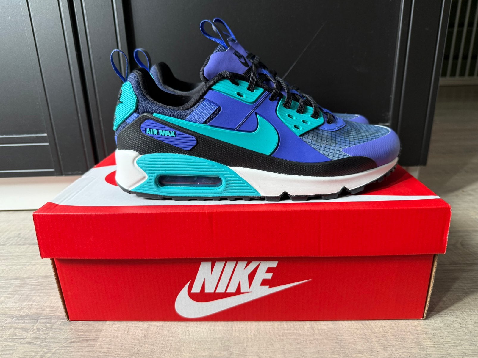Te koop: originele Nike Air Max 90 Drift “Persian Violet, Ophalen of Verzenden, Nieuw, Overige kleuren, Sneakers of Gympen