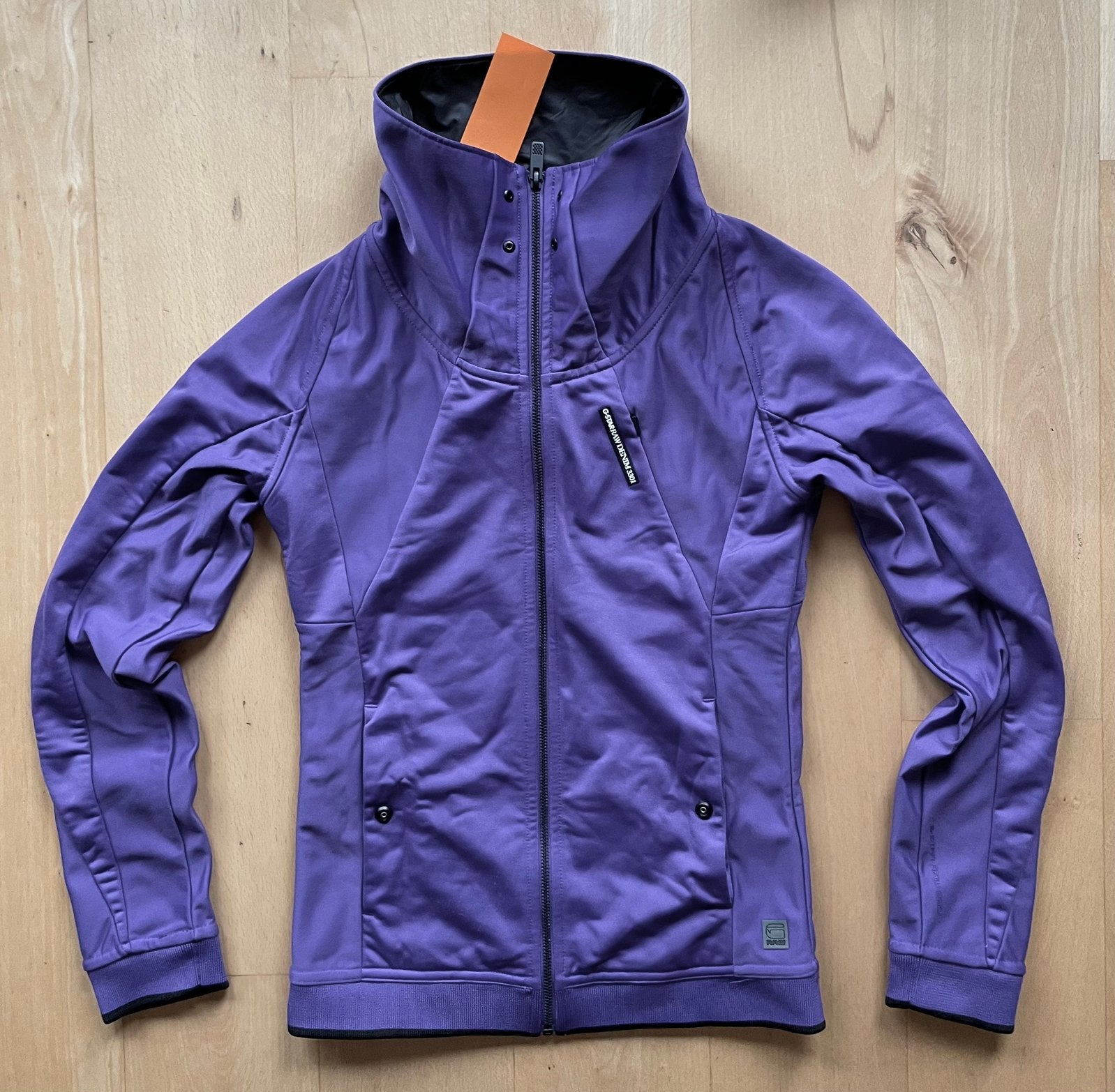 G star raw design jas / jack paars s, Ophalen of Verzenden, Zo goed als nieuw, Maat 36 (S), Paars