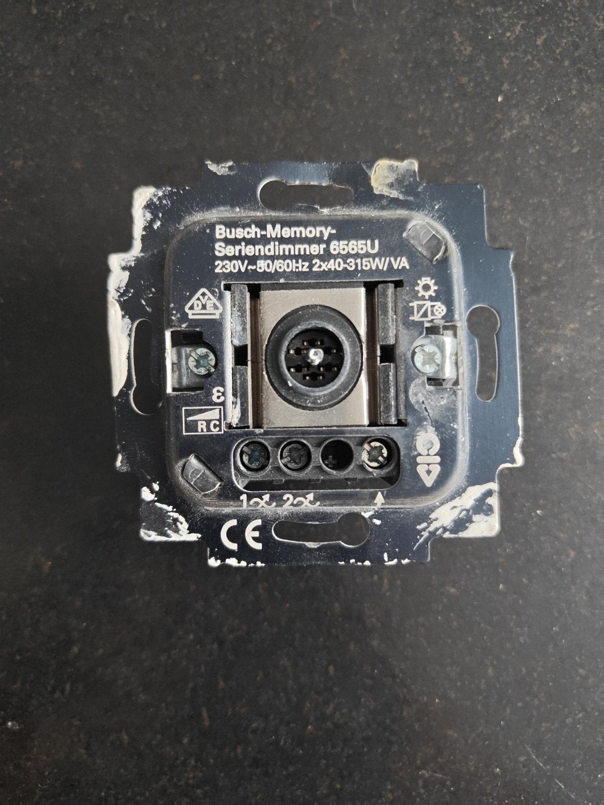 Busch-Jaeger Serie dimmer 6565U, Doe-het-zelf en Verbouw, Elektra en Kabels, Ophalen, Gebruikt, Busch-Jaeger, Dimmer