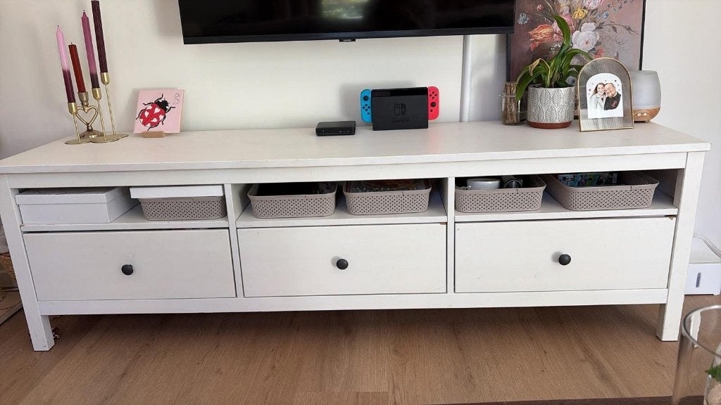 Tv meubel, Ophalen, Gebruikt, 150 tot 200 cm, Minder dan 100 cm