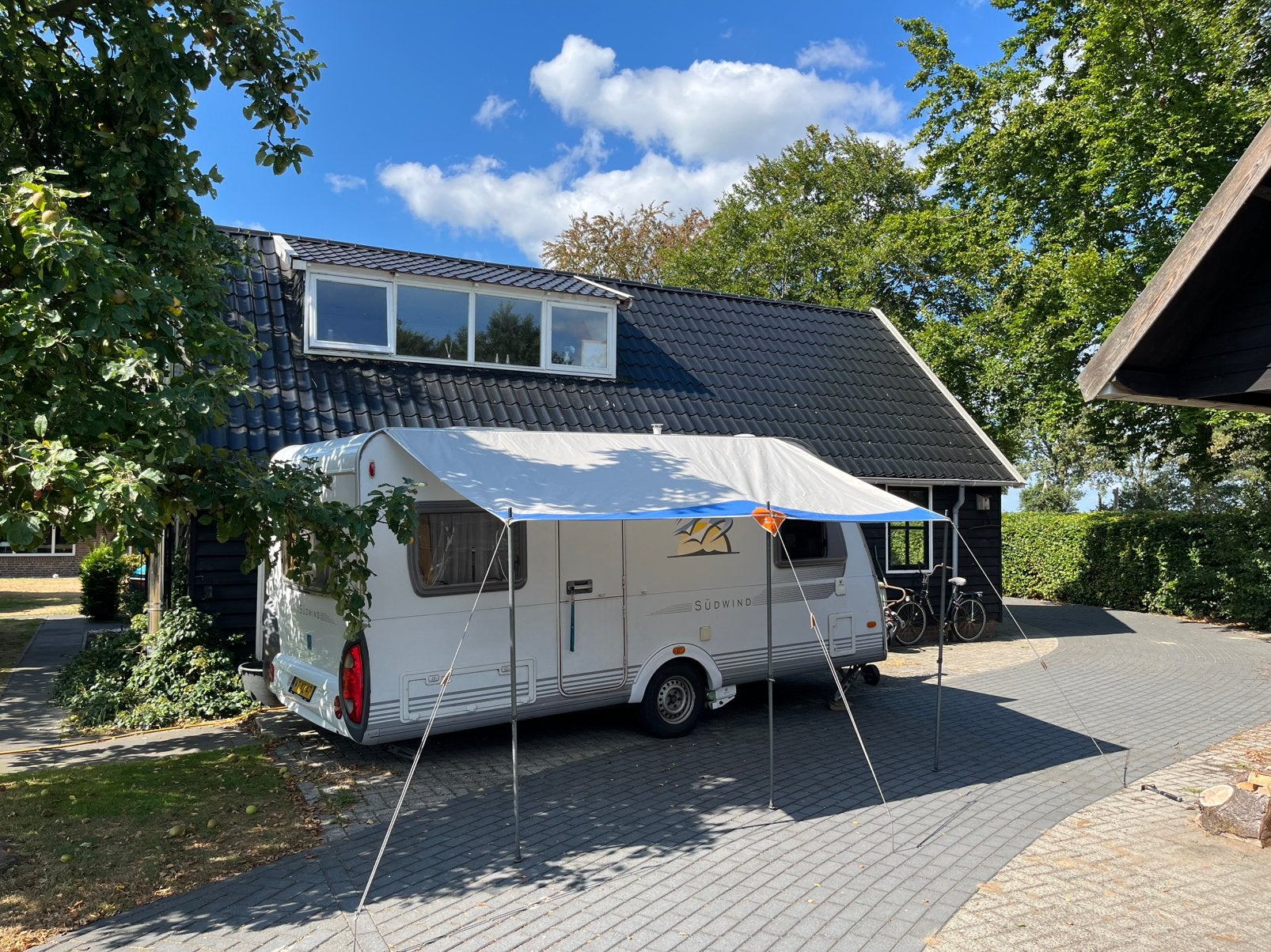 (Reis) luifel caravan, Ophalen, Gebruikt, Tot en met 4