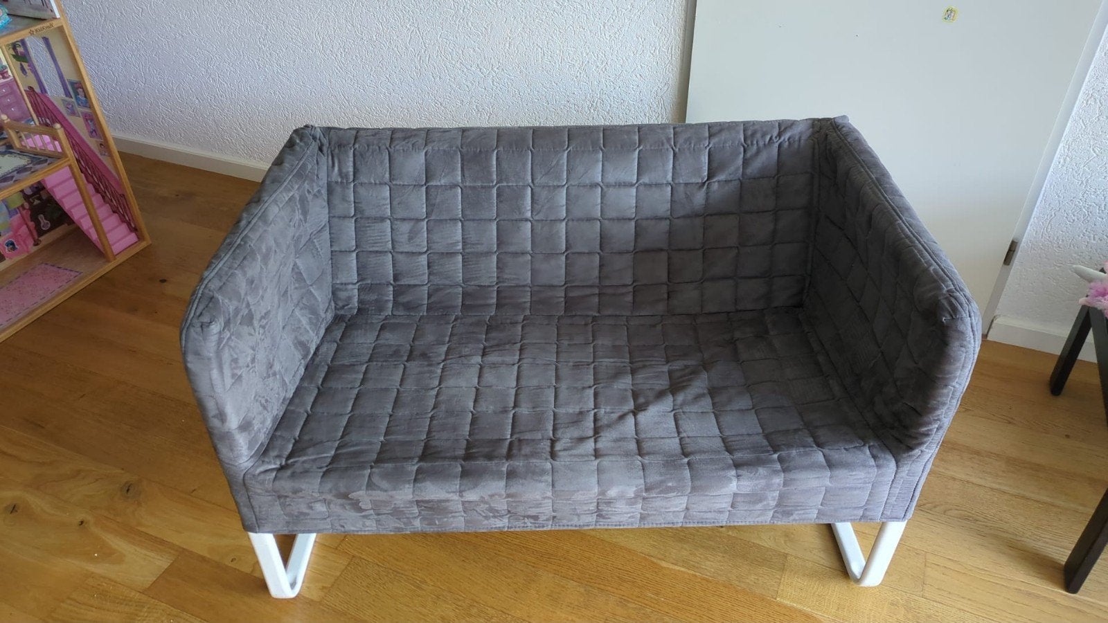 IKEA KNOPPARP 2-zitsbank grijs - Compact en Comfortabel, Ophalen