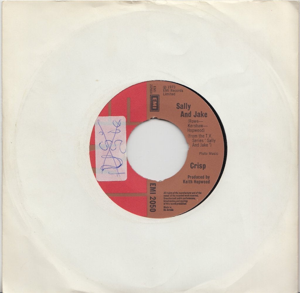 Crisp **Sally And Jake**, Gebruikt, 7 inch, Ophalen of Verzenden, Pop