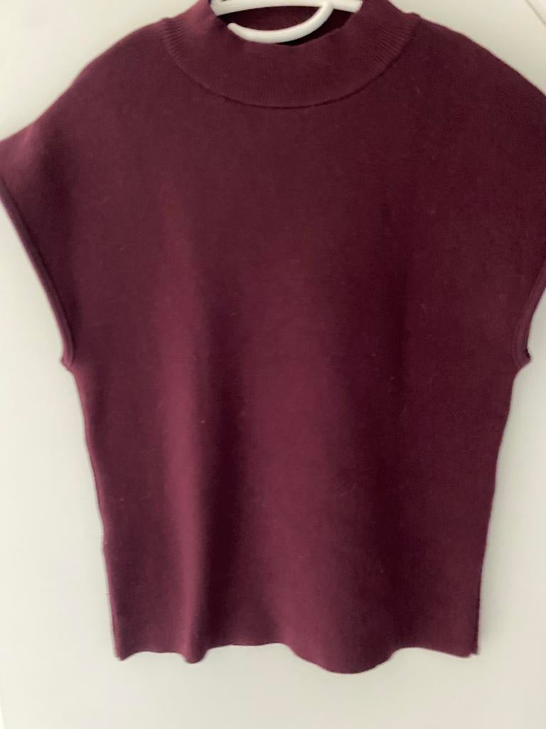 Chique spencer van Mango, bordeauxrood, maat S, Verzenden, Nieuw, Rood, Maat 36 (S)