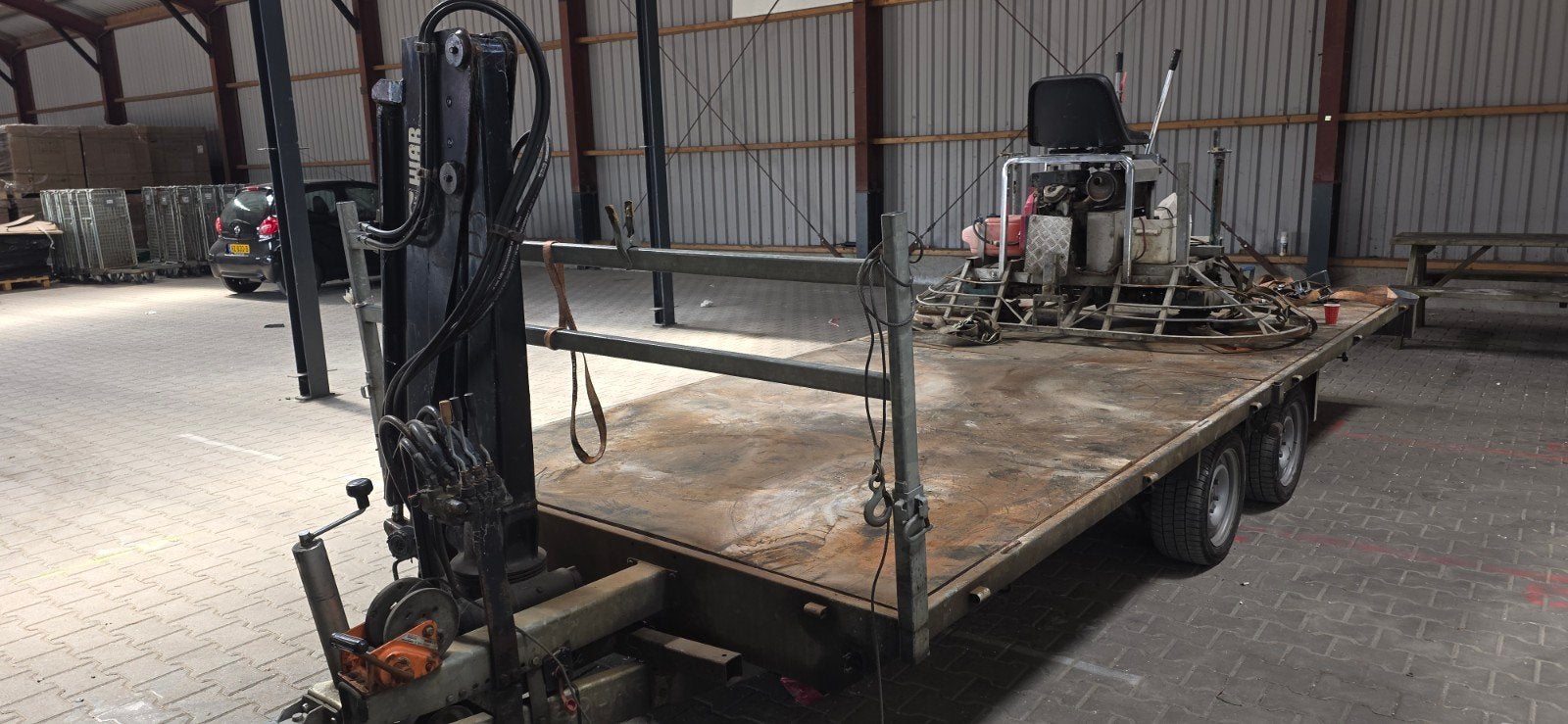 vlindermachines, Ophalen, 1200 watt of meer, Bandschuurmachine