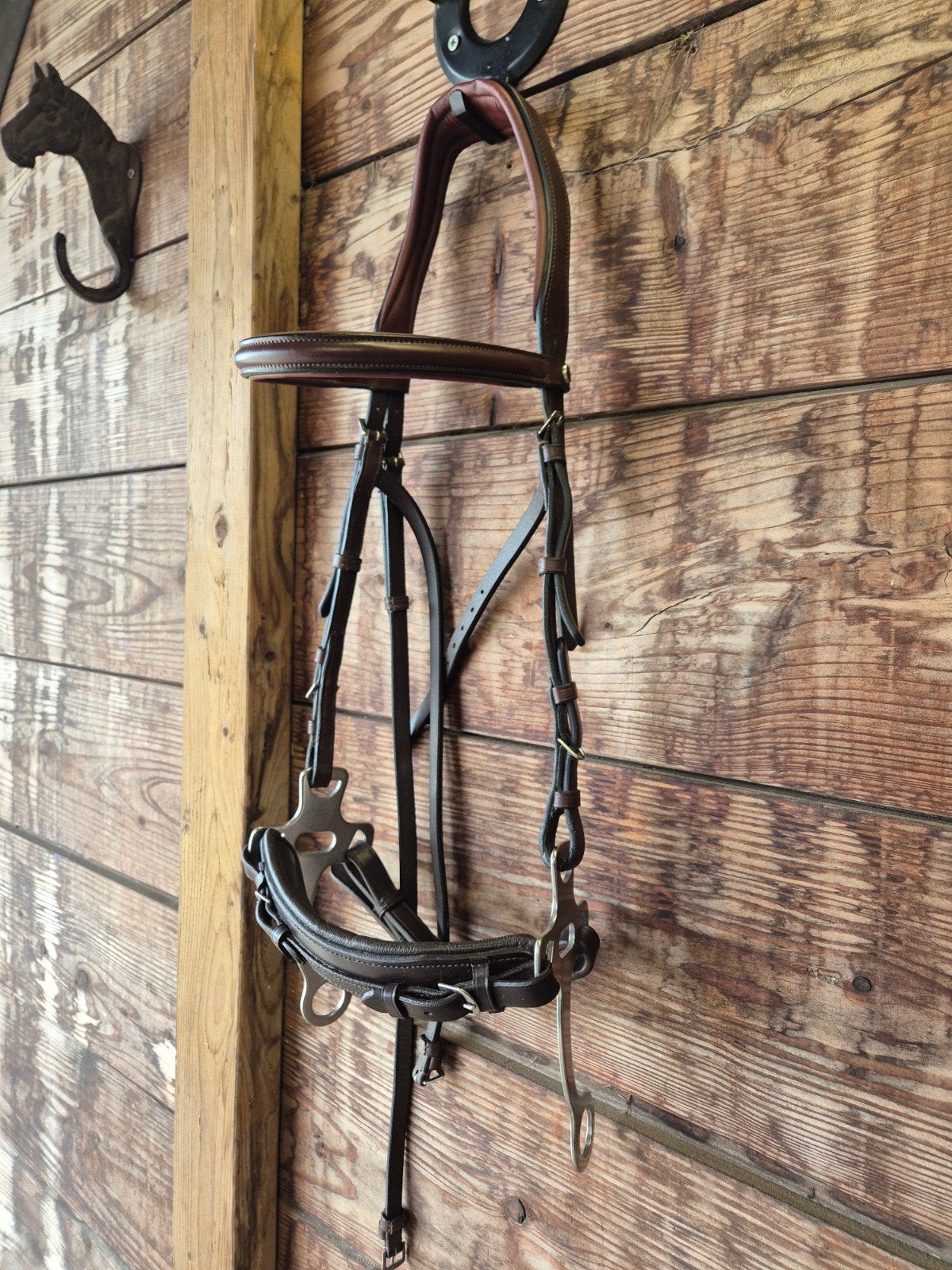 Trust hackamore hoofdstel met Sprenger scharen en neusriem, Verzenden, Nieuw, Overige soorten