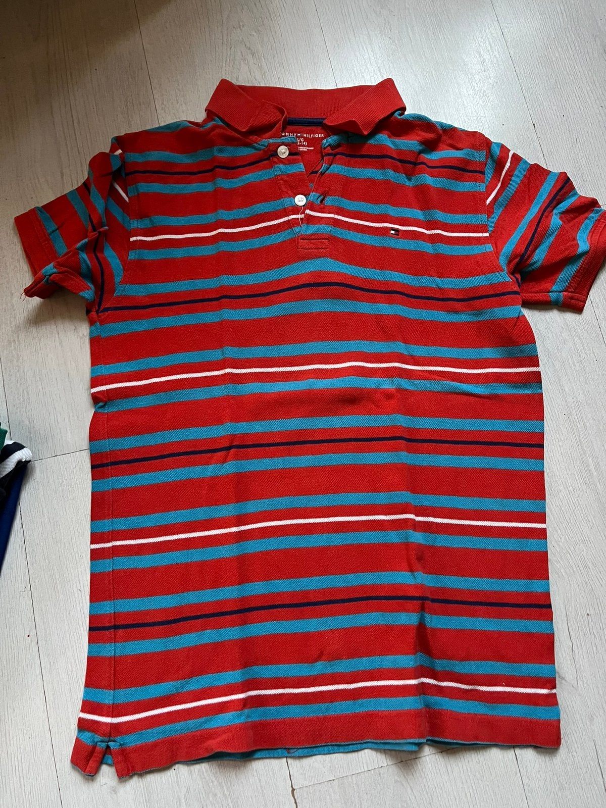 Tommy Hilfiger polo maat 152, Kinderen en Baby's, Ophalen of Verzenden, Zo goed als nieuw, Jongen, Shirt of Longsleeve