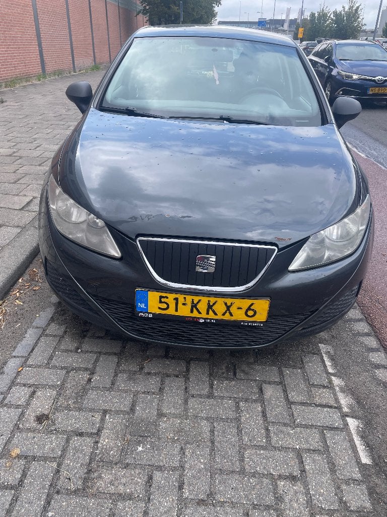 Seat Ibiza 1.2 44KW 5DRS 2010 Grijs, Auto diversen, Schadeauto's, Ophalen, Handgeschakeld, 1200 cc, Zilver of Grijs