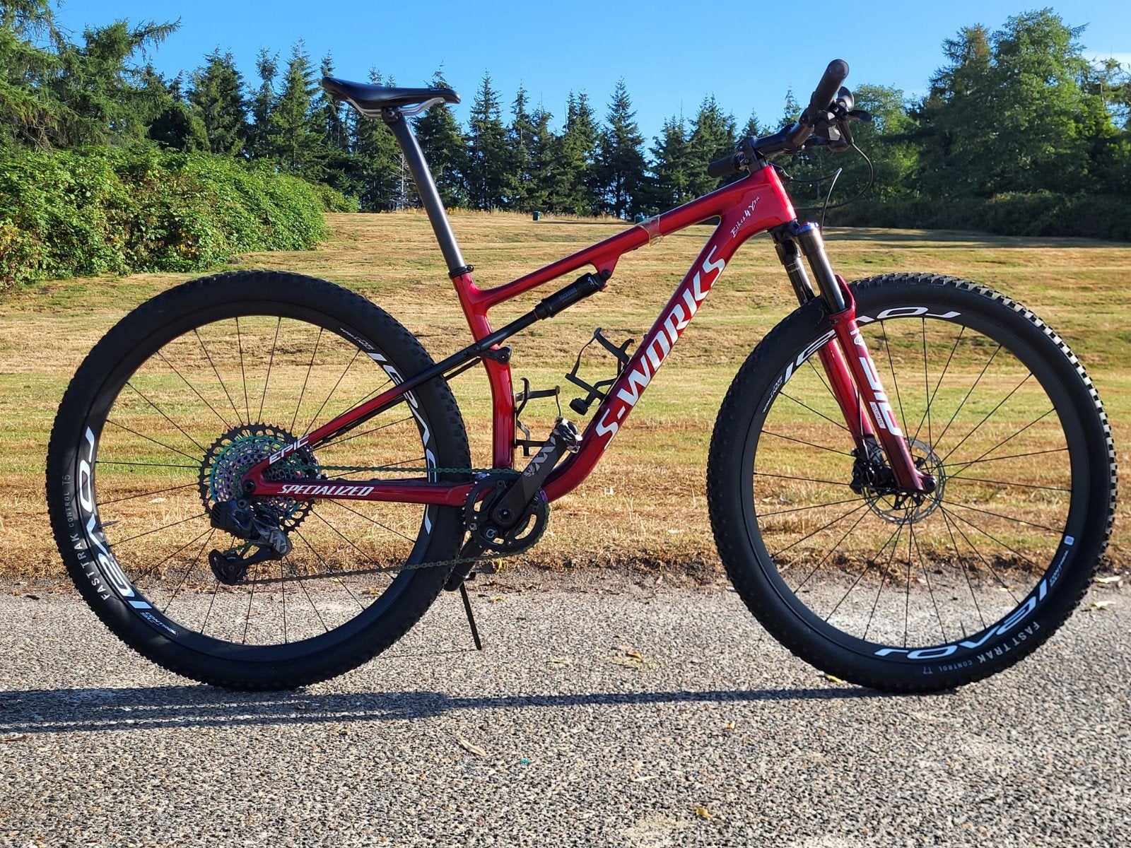 Sworks Epic 7, maat M & accessoires, Fietsen en Brommers, Fietsen | Mountainbikes en ATB, Zo goed als nieuw, Heren, Overige merken