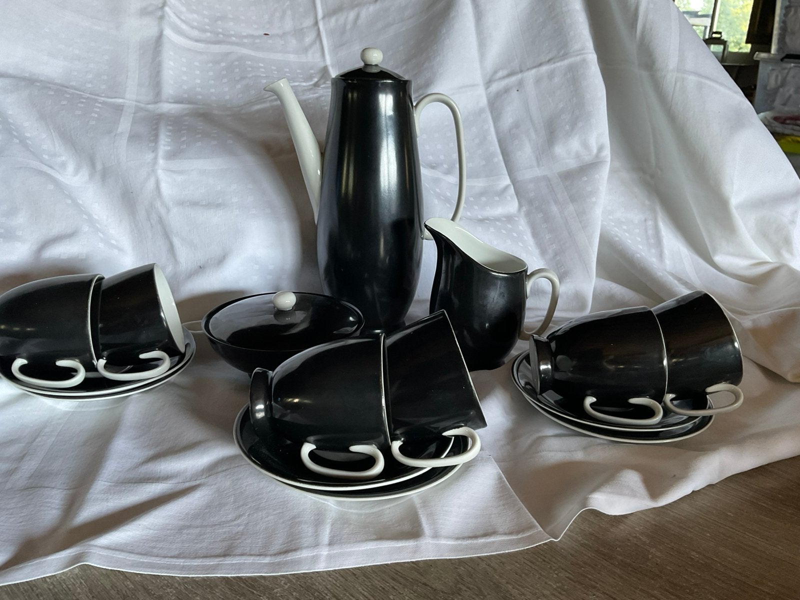 Mosa koffie servies., Ophalen