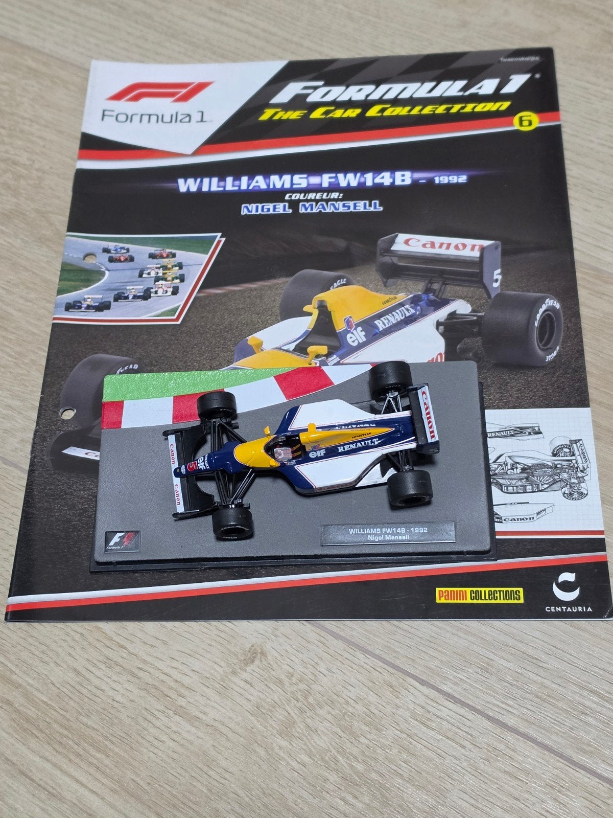 Formule 1: Williams FW14B - Nigel Mansell (1992), Ophalen of Verzenden, Nieuw, Auto