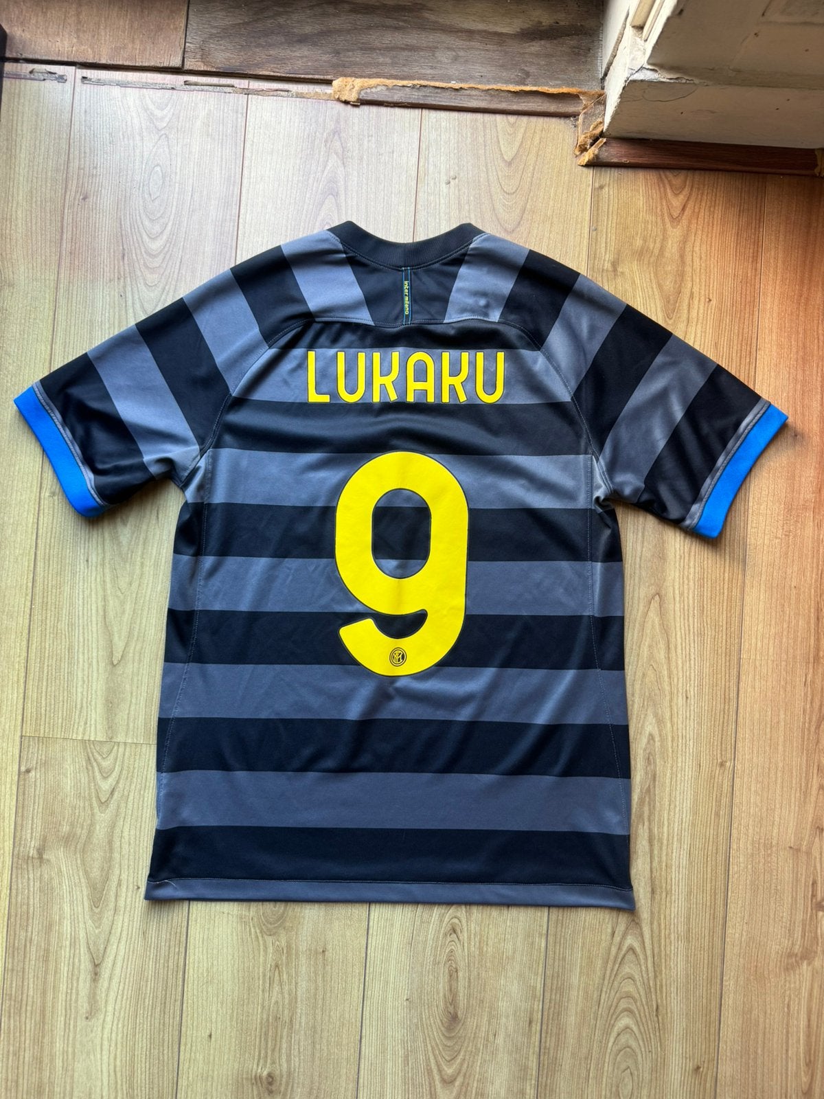 Origineel voetbalshirt Lukaku Inter Milan Internazionale, Ophalen of Verzenden, Zo goed als nieuw, Shirt