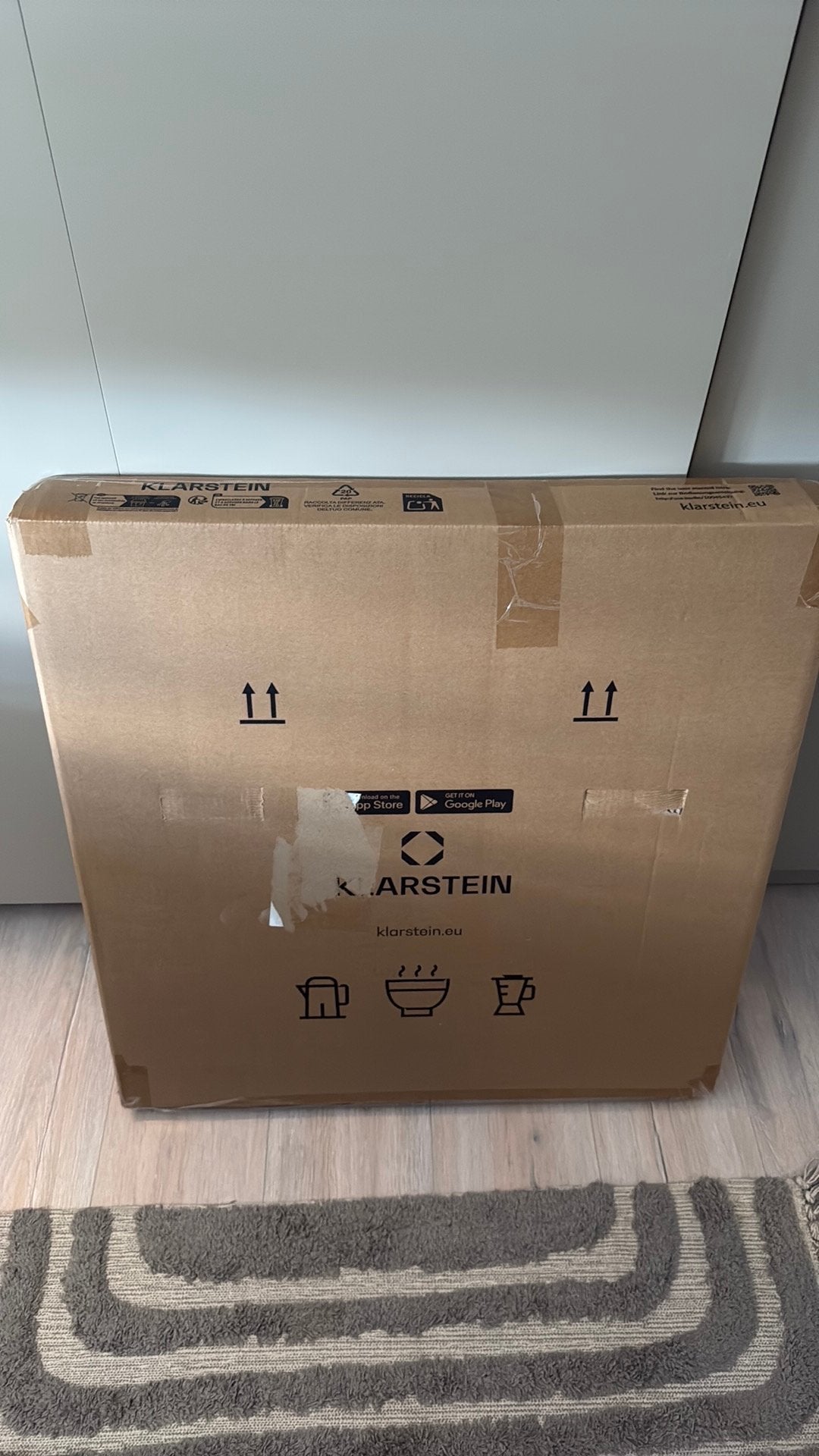 Klarstein infrarood kachel, Ophalen, 30 tot 80 cm, Nieuw, Minder dan 60 cm