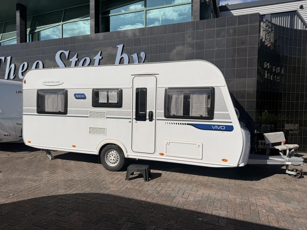 LMC Vivo 500 K met stapelbed en voortent ((zondag open)), Caravans en Kamperen, Bedrijf, Treinzit, 5 tot 6 meter, LMC en Münsterland
