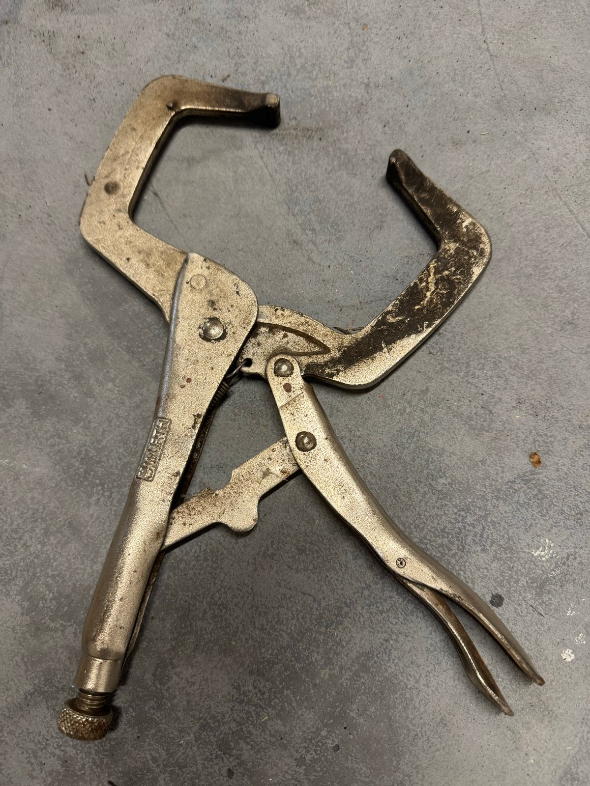 Wurth Grijptang - C-Griptang, Doe-het-zelf en Verbouw, Gereedschap | Handgereedschap, Ophalen, Gebruikt, Tang, Overige merken