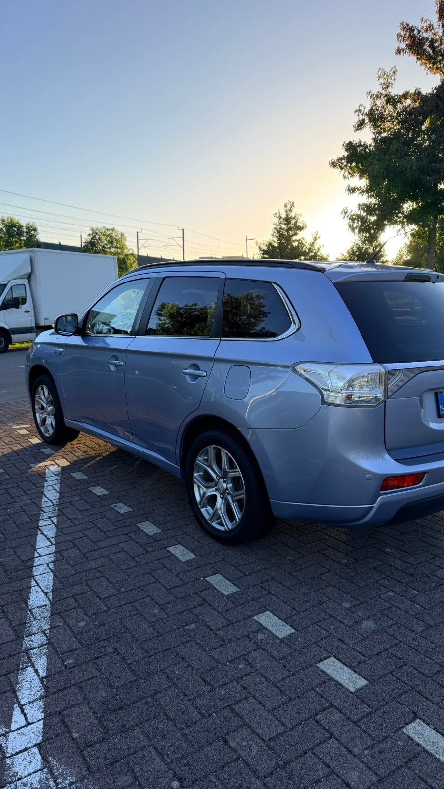 Mitsubishi Outlander 2.0 Dohc Mivec Phev 203pk 4WD CVT 5P, 1998 cc, Outlander, 4 cilinders, Blauw