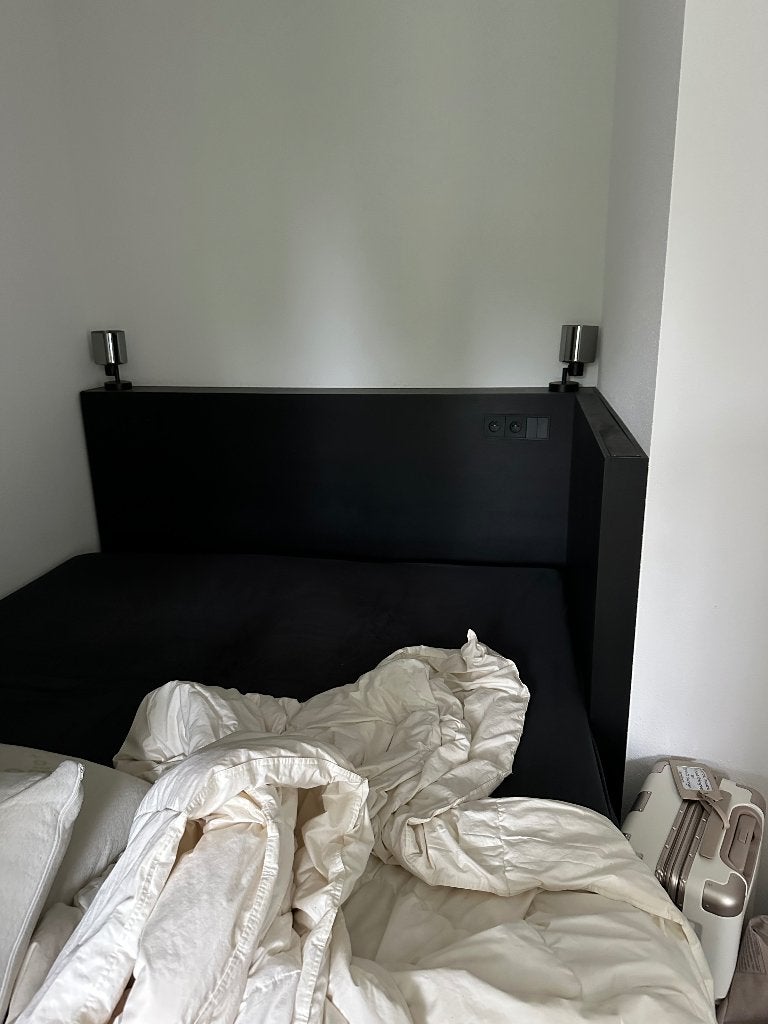 Schot voor achter bed, Ophalen, Zo goed als nieuw, Tweepersoons