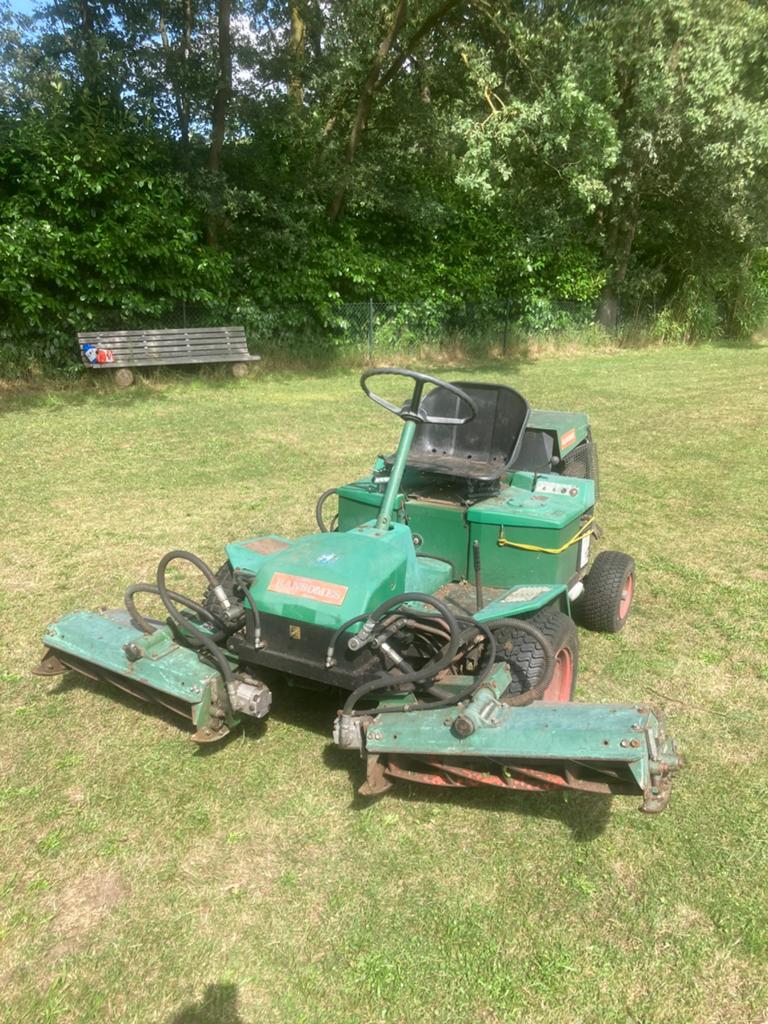 Ramsomes kooi maaier, Tuin en Terras, Ophalen, Gebruikt, 120 cm of meer