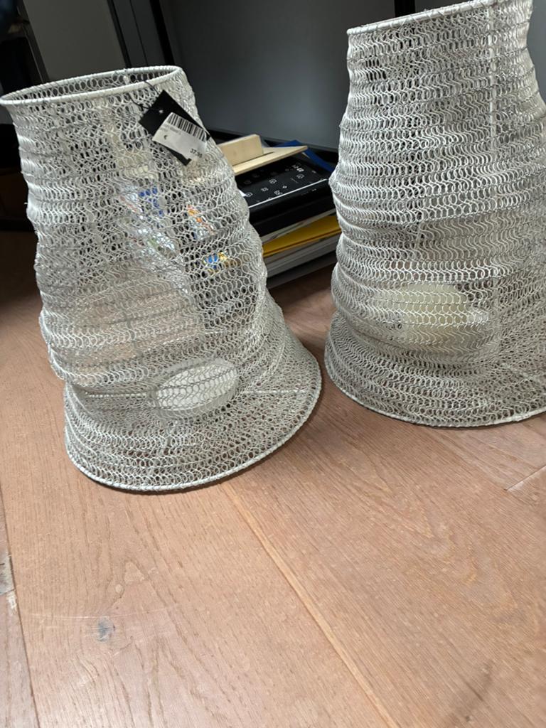 2 windlichten groot, Ophalen of Verzenden, Zo goed als nieuw