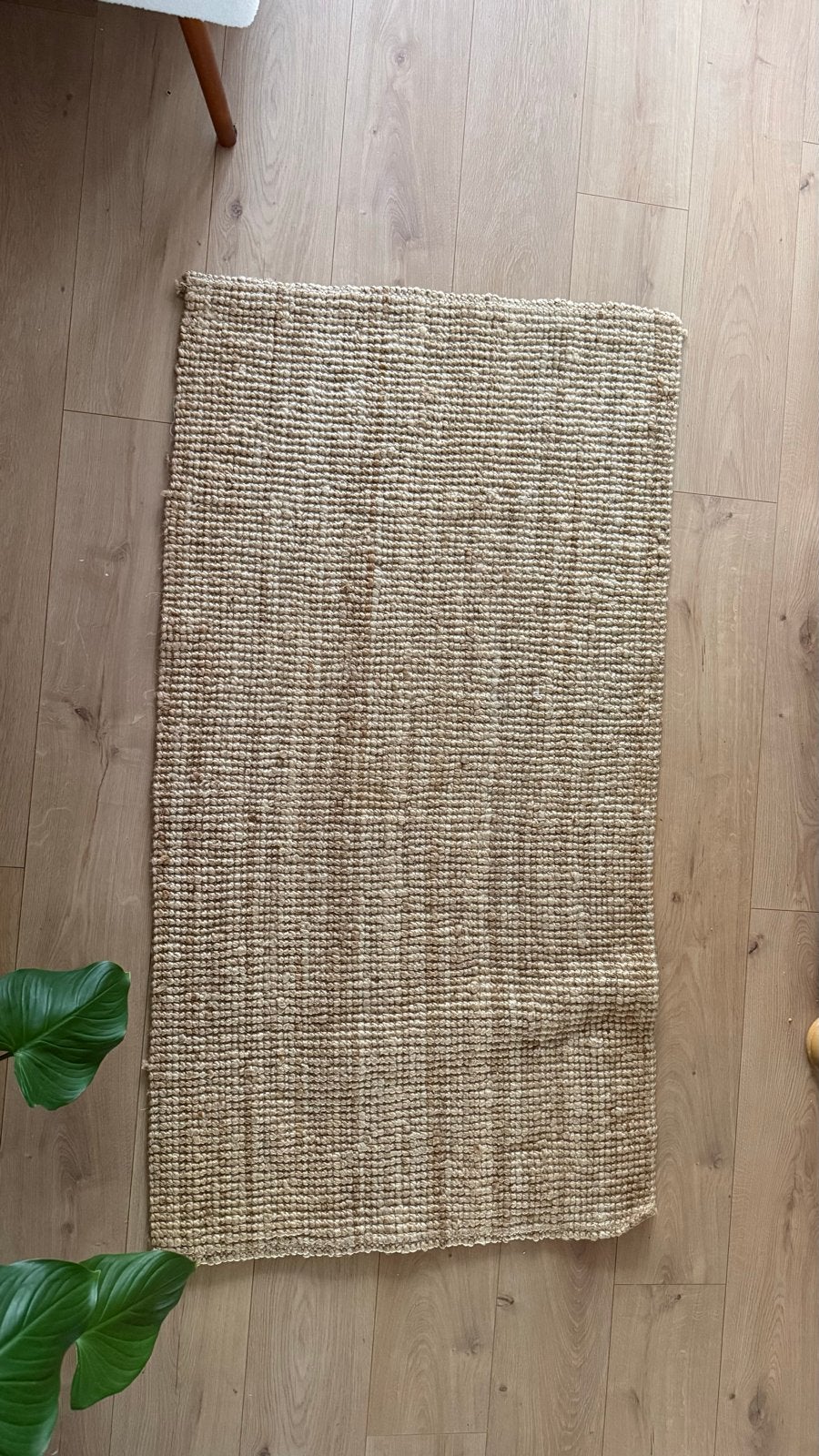 IKEA Kleed 80x150 cm - Jute, Ophalen, Gebruikt, 100 tot 150 cm, Beige