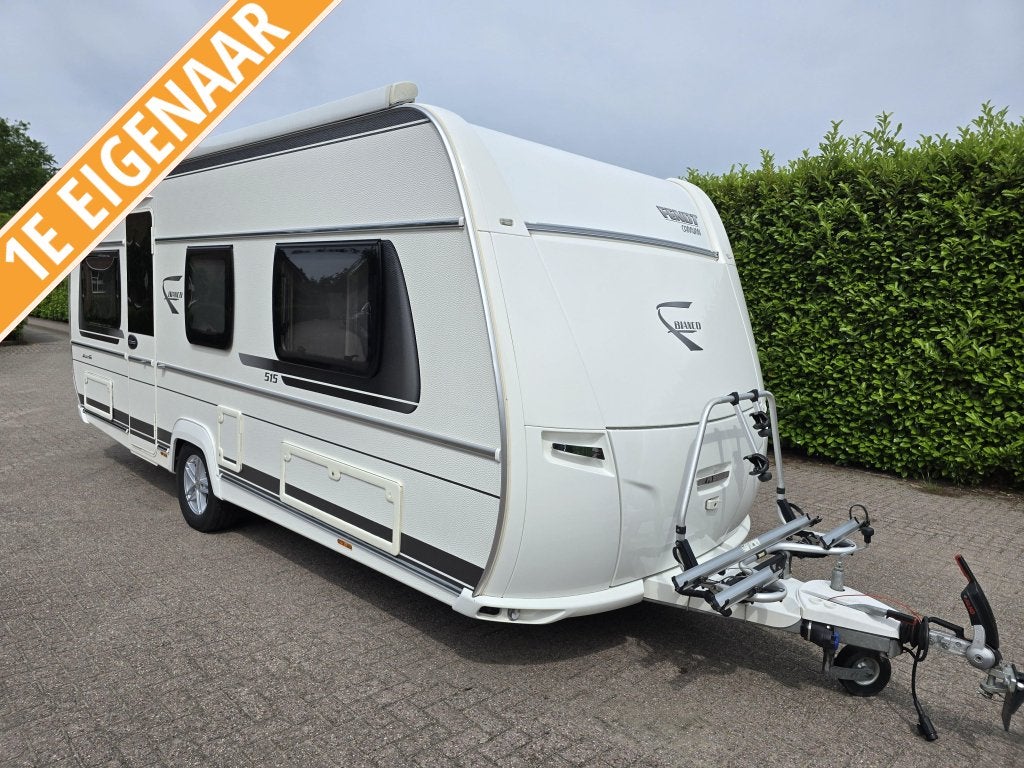Fendt Bianco Selection 515 SG Dakluifel Mover Enkele bedden, Caravans en Kamperen, Rondzit, Schokbreker, Bedrijf, Fendt
