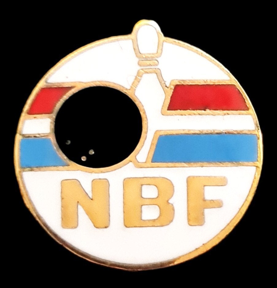 NBF- Nederlandse Bowling Federatie speld, Verzenden, Nieuw, Sport, Speldje of Pin