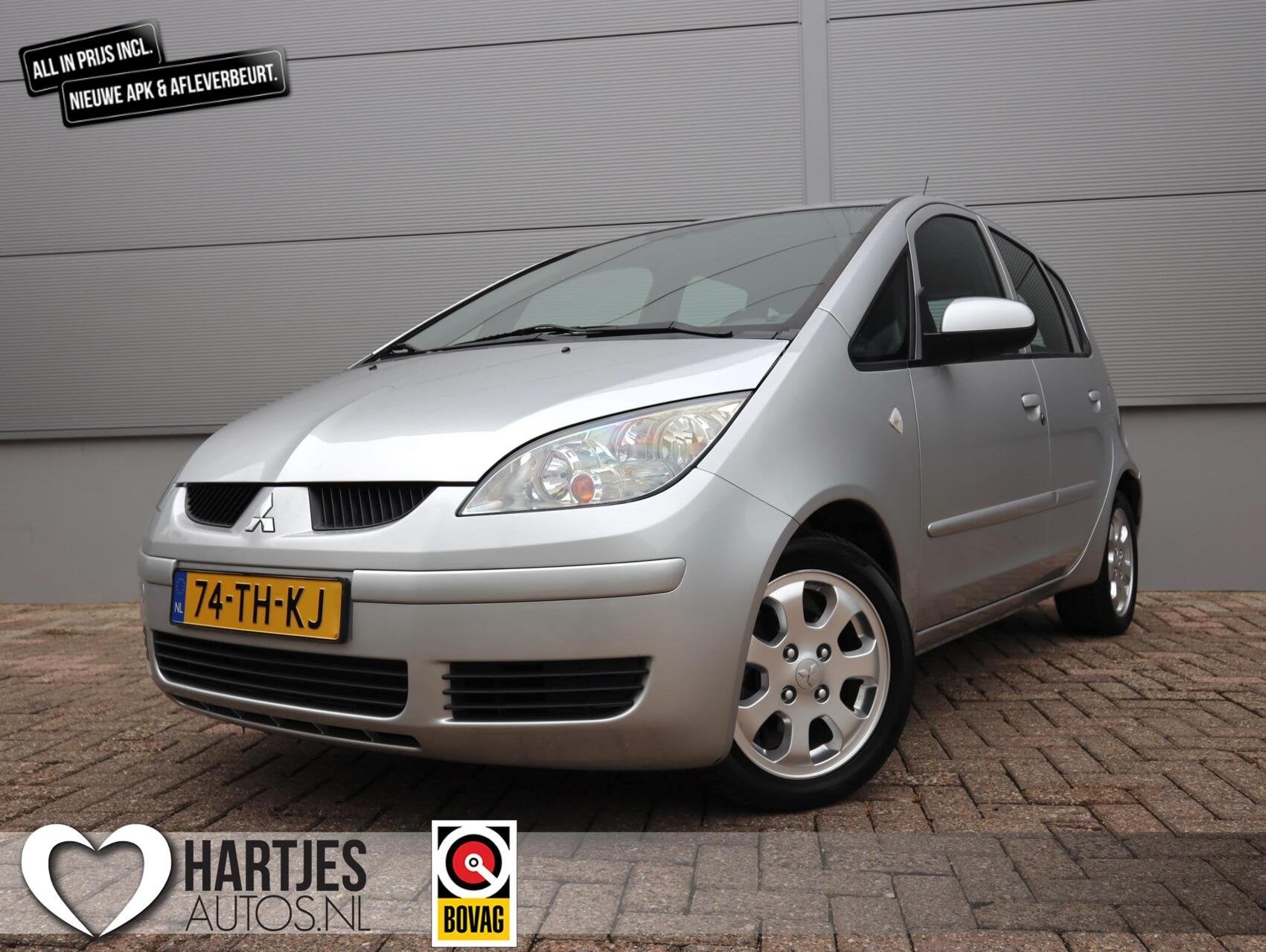 Mitsubishi Colt 1.3 Invite 5drs Automaat (Vol-Opties!), Gebruikt, Met garantie (alle), Colt, Origineel Nederlands