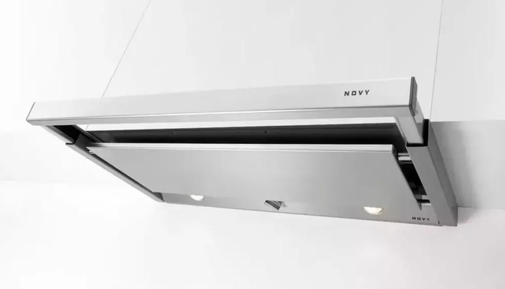 Novy vlakscherm afzuigkap type D662, NIEUW, Witgoed en Apparatuur, Afzuigkappen, Ophalen, Nieuw, Inbouw, Wandschouwkap