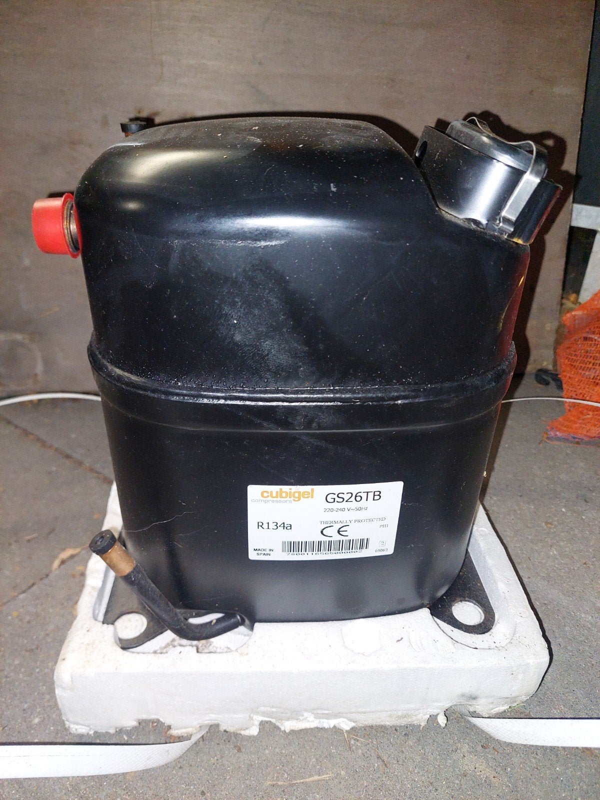 Nieuwe Koel Compressor 3/4 PK ACC Cubigel Electrolux GS26TB, Minder dan 25 liter, Ophalen, Nieuw, Minder dan 200 liter/min