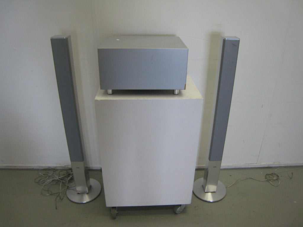 Loewe speakerset, 3 delen, Niet ingevuld, Gebruikt, Niet ingevuld, Niet ingevuld