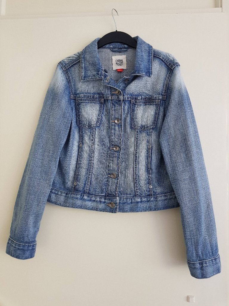 Spijkerjasje voor dames -- maat XXL / 2XL -- Esprit, Esprit ., Blauw, Maat 46/48 (XL) of groter, Ophalen of Verzenden