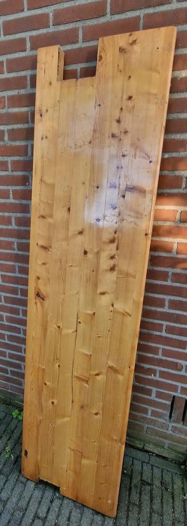 Massief grenen plaat / paneel 180x50x5 cm, Ophalen, Gebruikt, Grenen, Plank