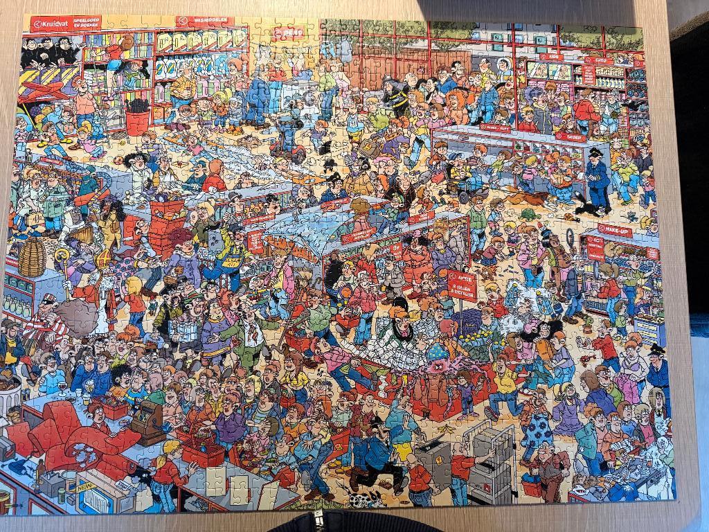 legpuzzel, Hobby en Vrije tijd, Denksport en Puzzels, Zo goed als nieuw, Legpuzzel, 500 t/m 1500 stukjes, Ophalen