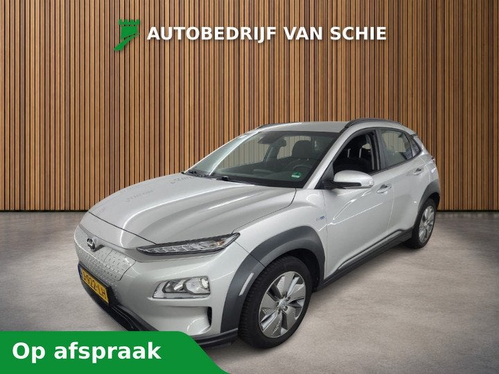 Hyundai KONA EV Comfort 64 kWh 1e-Eig. & Dealer-Onderh BOVAG, Auto's, Stof, Gebruikt, Zwart, Origineel Nederlands