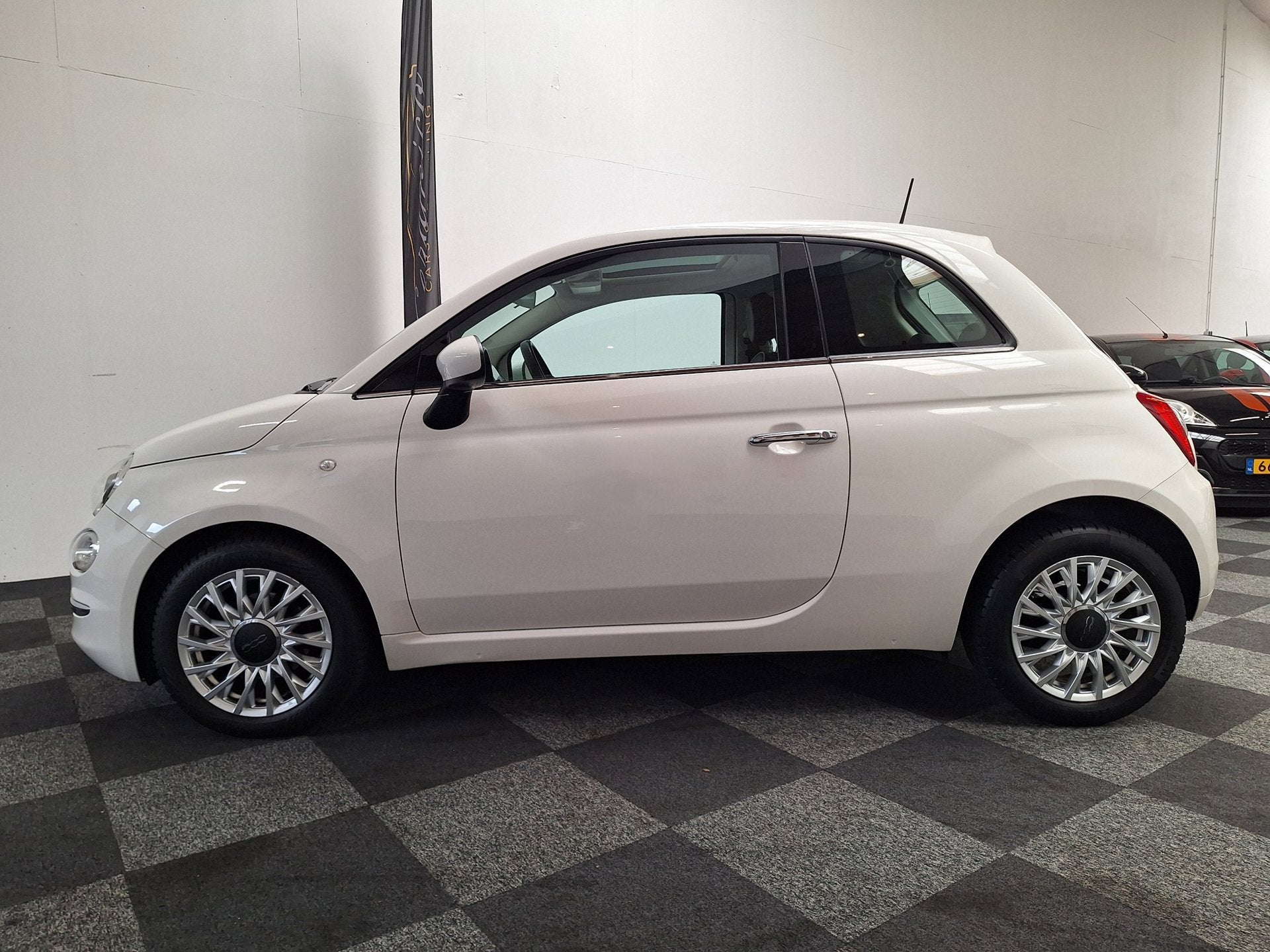 Foto 2 van Fiat 500 Turbo Lounge uitv. 3e eig. 57.000 km NAP.