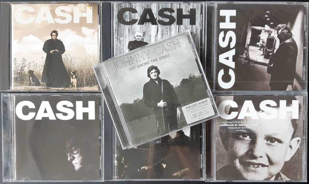 JOHNNY CASH - Complete set American Recordings (vol.1 t/m 7), Ophalen of Verzenden, Zo goed als nieuw, Singer-songwriter