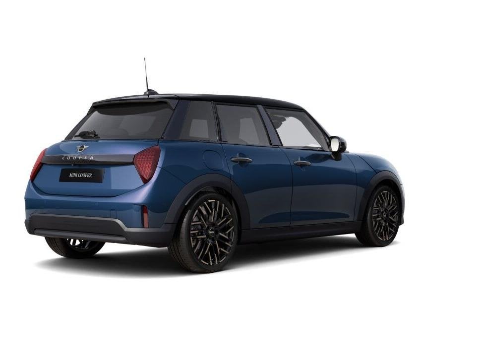 MINI 5-Deurs Cooper C | Favoured uitvoering + Pakket S, Auto's, Isofix, 156 pk, Met garantie (alle), Blauw