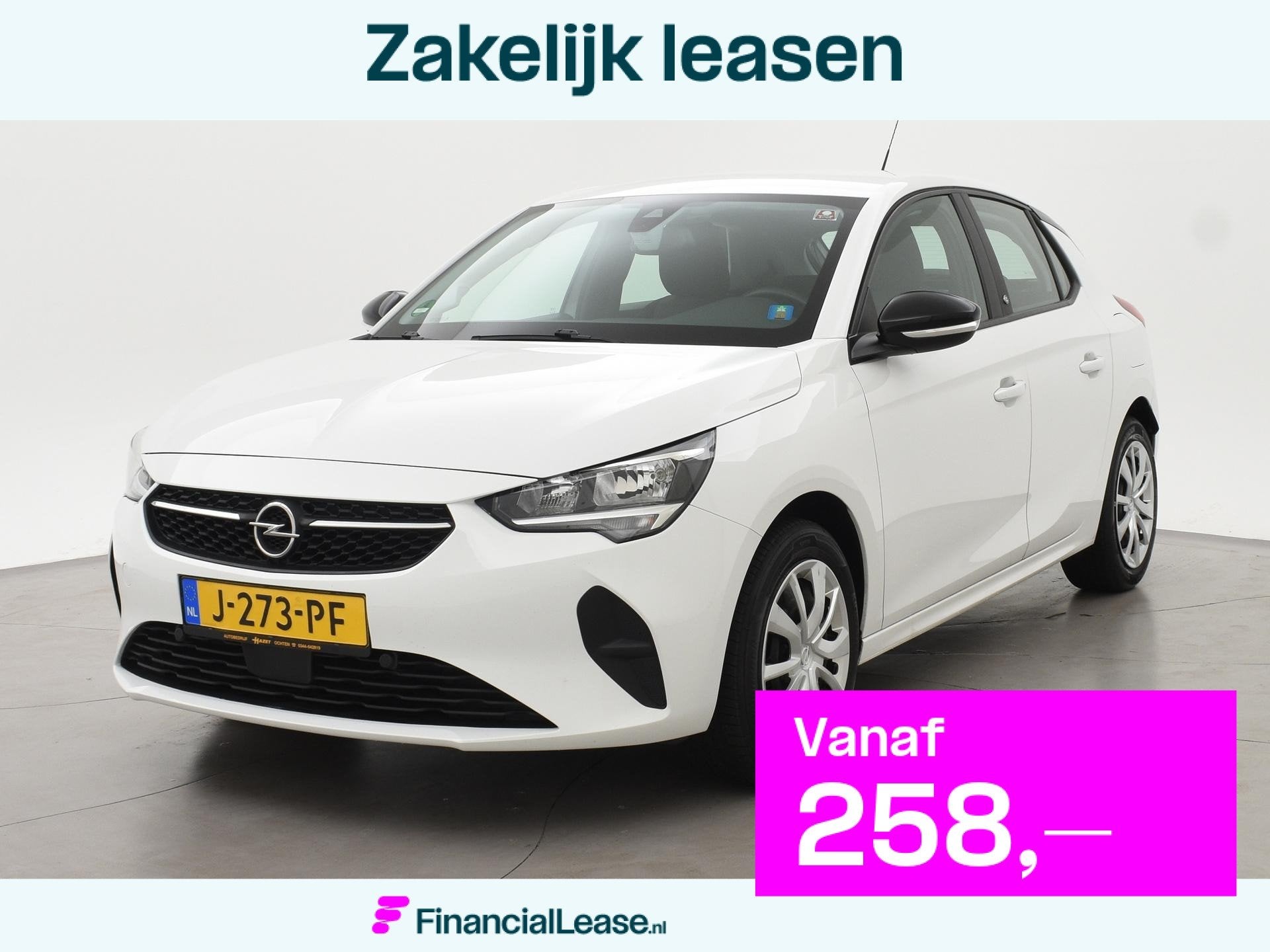 Opel Corsa-e EDITION 50 kWh + STOEL/STUURWIELVERW. | APPLE C, Gebruikt, Stoelverwarming, Wit, Origineel Nederlands