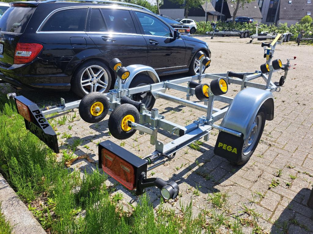 2024 Pega SH650-450 Kanteltrailer wegkl Led Verlichting, Ophalen, Minder dan 1500 kg, Overige typen, Minder dan 6 meter