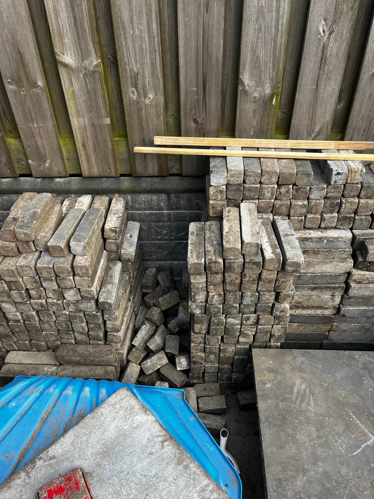 Gratis klinkers, Ophalen, Gebruikt, Klinkers, 10 m² of meer