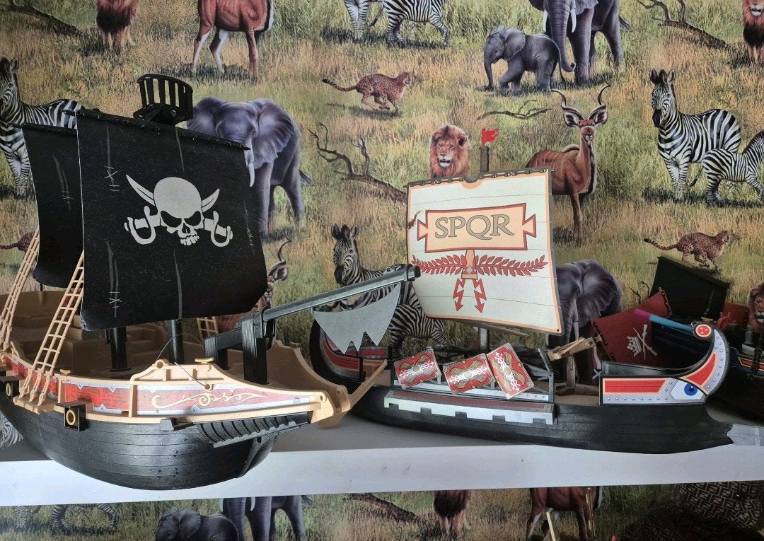 Playmobil: Piratenschip, Romeins schip, Boerderij en meer!, Kinderen en Baby's, Speelgoed | Playmobil, Ophalen of Verzenden, Gebruikt