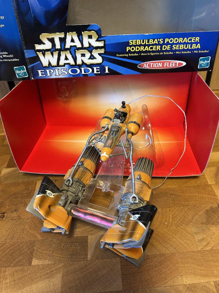 Sebulba's pod racer Star Wars episode 1 1999, Verzamelen, Star Wars, Ophalen of Verzenden, Gebruikt, Actiefiguurtje