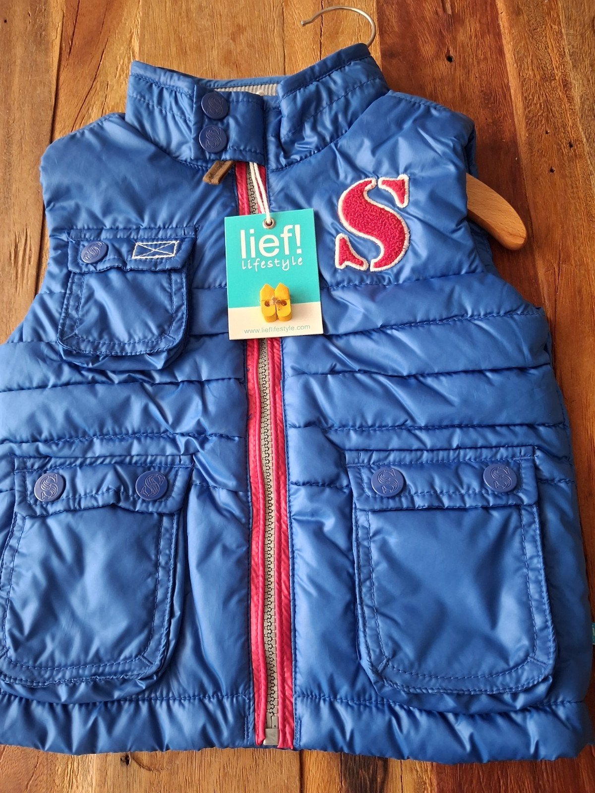 Lief! Lifestyle Bodywarmer - Maat 92 - Blauw, Kleding | Dames, Blauw, Lief! Lifestyle, Nieuw, Ophalen of Verzenden